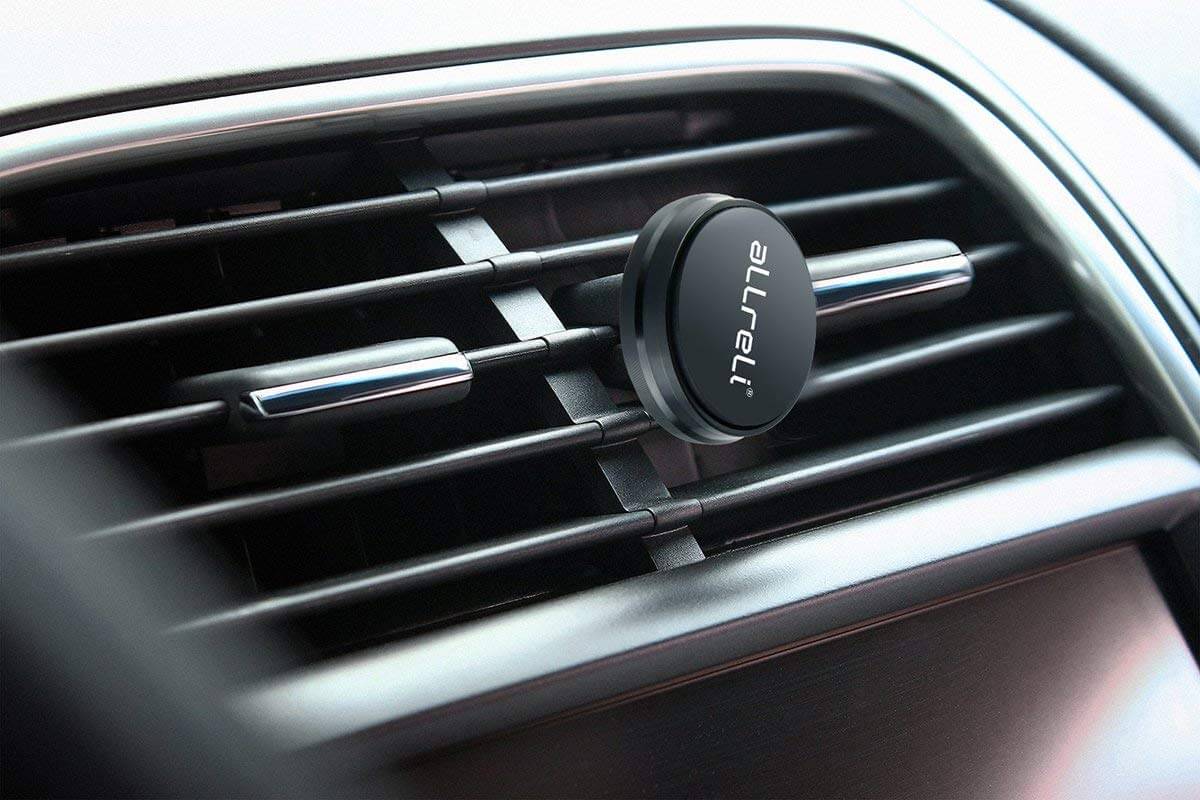Suporte magnético universal para telefone em carro 4 em 1