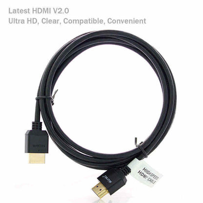 Cabo HDMI para HDMI aLLreLi Ultra HD [Heavy Duty] de 6,6 pés [versão 4K HDMI 2.0] 