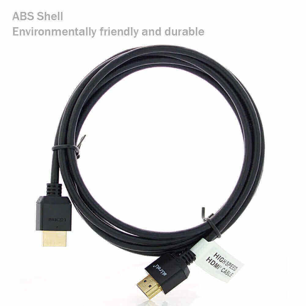 Cabo HDMI para HDMI aLLreLi Ultra HD [Heavy Duty] de 6,6 pés [versão 4K HDMI 2.0] 