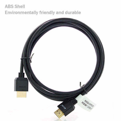 Cabo HDMI para HDMI aLLreLi Ultra HD [Heavy Duty] de 6,6 pés [versão 4K HDMI 2.0] 