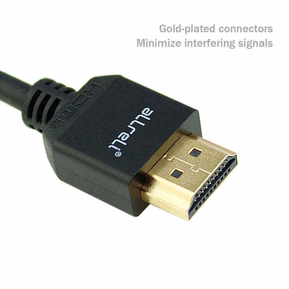 Cabo HDMI para HDMI aLLreLi Ultra HD [Heavy Duty] de 6,6 pés [versão 4K HDMI 2.0] 